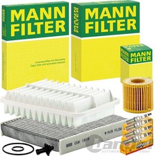 MANN FILTER INSPEKTIONSPAKET SET passend für TOYOTA AVENSIS T27 1.6+1.8+2.0 08-