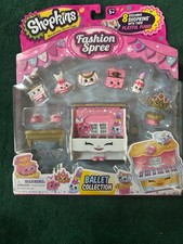 shopkins fashion spree ballet collection 8 exclusive shopkins new in box 2013