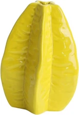 Angoily Nordic Style Ceramic Vase Rustic Floral Holder for Hydroponic Arrangemen