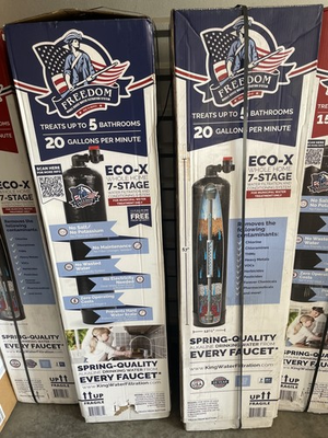 #ad ECO X Series 7 Stage Municipal Water Filtration and Salt Free Conditioning 5 $1500.00