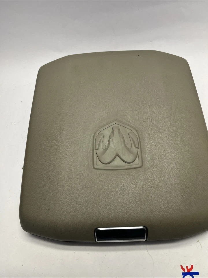 2009-2012 Dodge RAM 1500 2500 3500 Complete Center Console Lid/Armrest OEM - Image 2 of 4