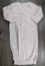 Baby Girl Clothes Nwot Vintage Carter's 0-3 Month Floral Sleep Gown