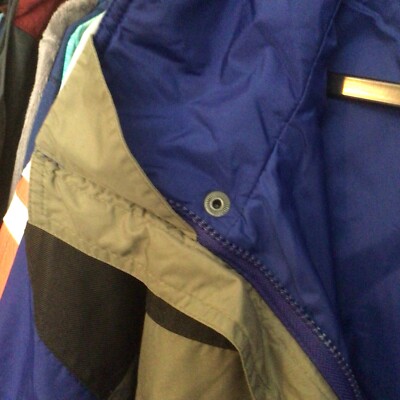 Columbia Sportswear Bugaboo Jacket Men s Large Blue Coat Full Double Zip