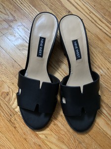 aubrey open toe slide sandals