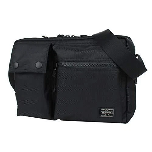 PORTER YOSHIDA Borsa a tracolla Yoshida & Co. PORTER UNIT 784 05464 Nera NUOVA Made In Japan