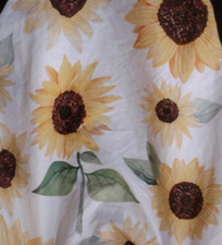 Sweet JoJo Designs Infant Girl Sunflower Print Fitted Crib Sheet NEW