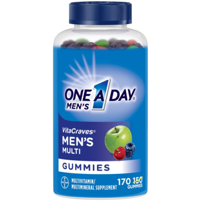 #ad One a Day Men#x27;S Gummy Multivitamin Multivitamins for Men 170 Count $21.99