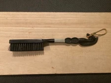 Vintage Equestrian Western Lint Shoe Brush Plastic Head Horse 11"