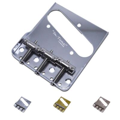 Gotoh TI-TC1S Vintage Telecaster Bridge Titanium Saddles Cut Sidewalls