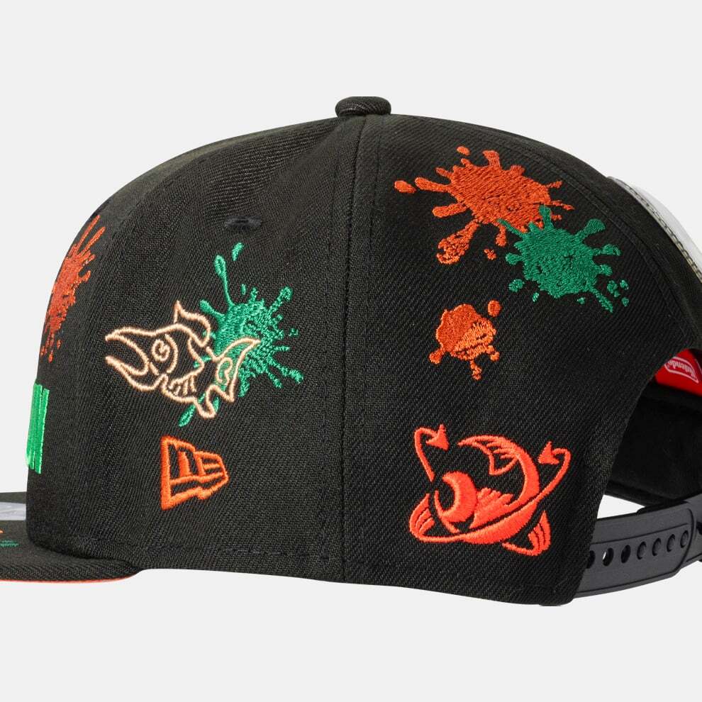 NintendoTOKYO キャップ SALMON RUN Splatoon 3 Nintendo TOKYO SALMON RUN Splatoon 3 cap Black NEW ERA Japan