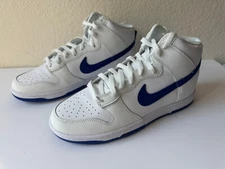 Nike Dunk High Retro White Concord Blue Summit Shoes DV0828-101 (Men US 11)