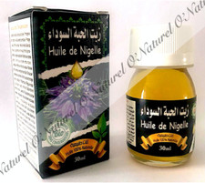 Huile de Nigelle BIO 100% Pure Naturelle 30ml Black Seed Oil Aceite Comino Negro