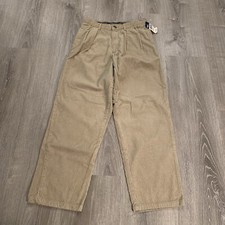 Vintage Dead stock NWT Polo Ralph Lauren Corduroy Pants Size 14 Tan Wide Leg
