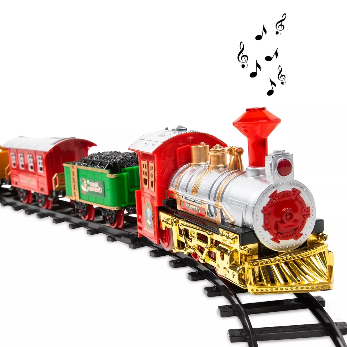 Christmas Kids Train Set Battery Operated 14 Pcs Train Track Set 330 cm Track