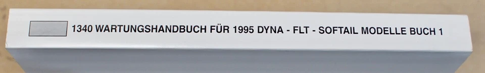 Harley Davidson Wartungshandbuch Dyna FLT Softail Anleitung Buch Service manual - Bild 2 von 2