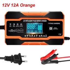 Caricabatteria 12V 12A Ricarica Rapida Intelligente 7 Stadi per AGM GEL Wet - Miniatura 1