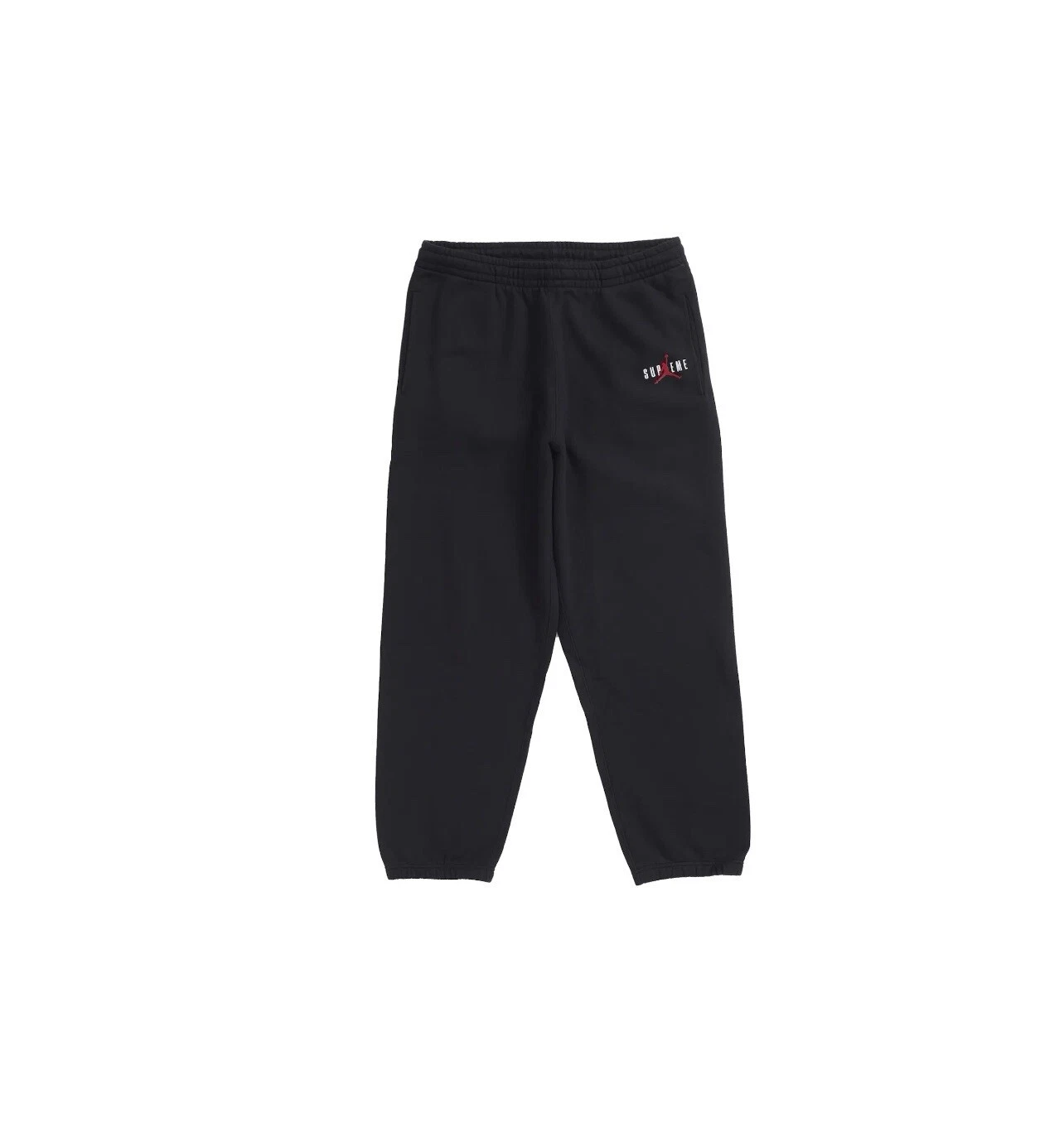 Pantalon de survêtement noir Supreme Jordan à la main taille : XXL
