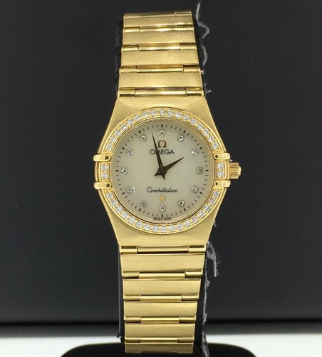 Omega Constellation 25mm Ladies 18k 