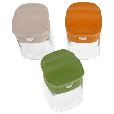  3 Pcs Flip-Gewürzbox Gewürztopf Für Die Küche Gewürzdosen Mit Deckel