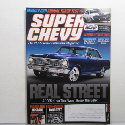Super Chevy Feb 2018 '65 Nova Real Street Panels for '63 Chevy II, Delco Rebuild