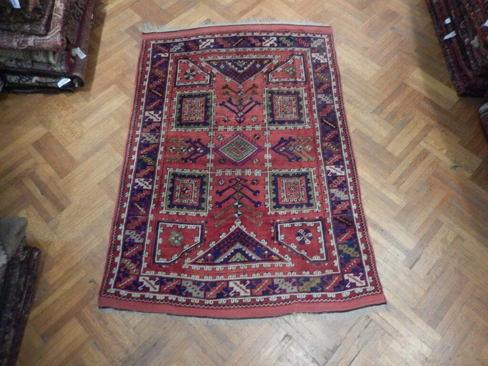 6x7' Antique Russian Kazak Rug 23354 - Image 2 of 4