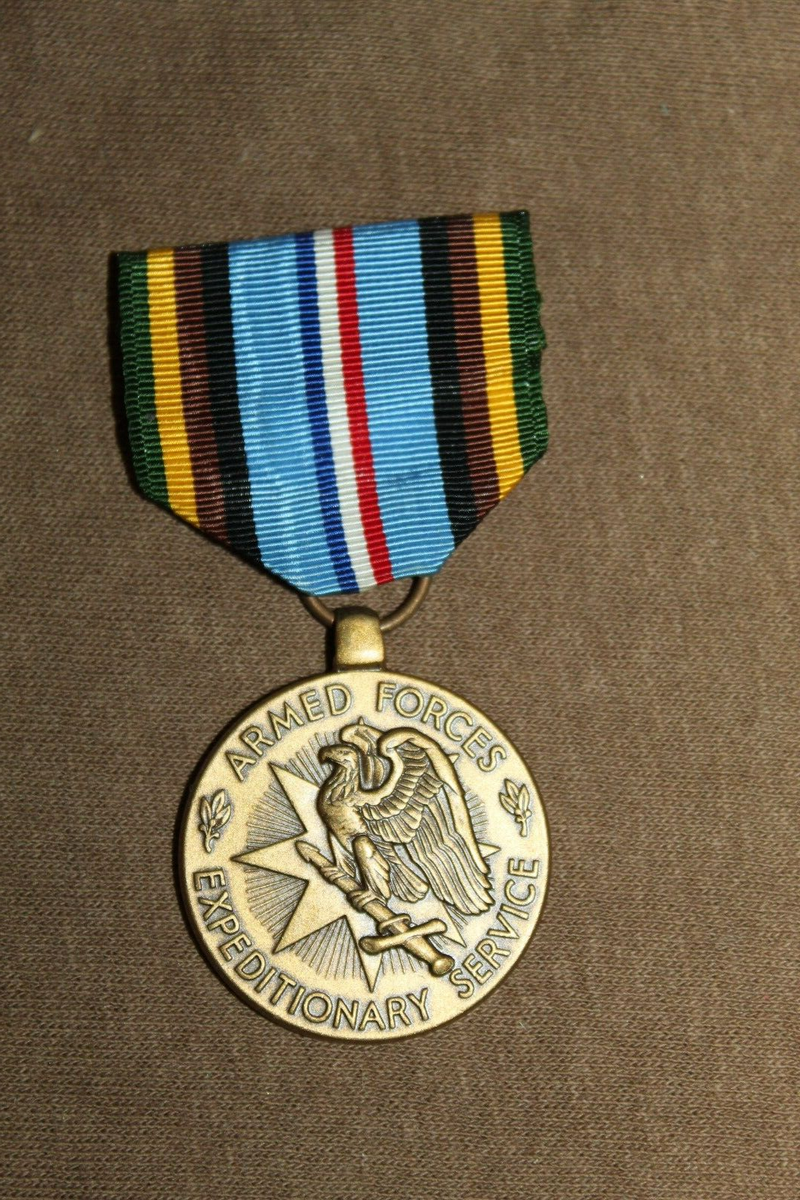 Original Cold War Era U.S. Armed Forces Expeditionary Service