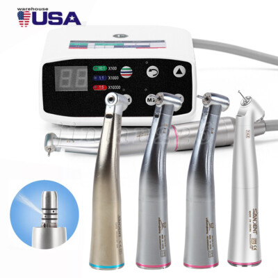 Dental Electric Motor /+ Woodpecker Style 1:5 1:1 1:4.2 Handpiece Contra Angle