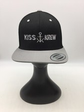 KISS KREW - The Classics Black Baseball Cap Hat SnapBack One Size