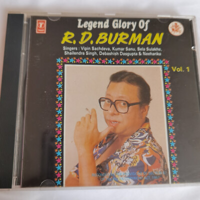 LEGEND GLORY OF R D BURMAN T SERIES VOLUME 1 MUSIC AUDIO CD RARE