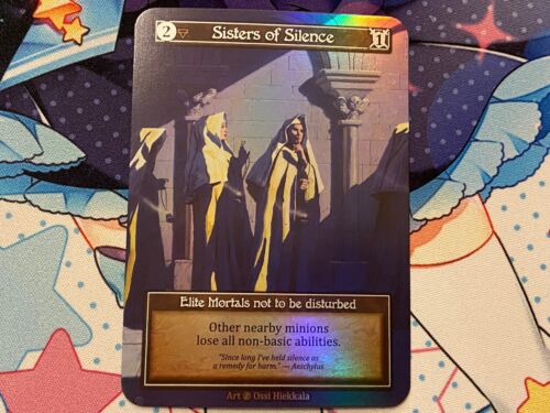 Sisters of Silence Foil - Elite - Beta - NM - Sorcery: Contested Realm - Picture 1 of 1