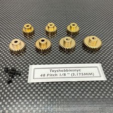 7 x 48P Pinion Gear Set 23T-35T For RC Traxxas 1/10 Bandit Slash Rustler 2WD