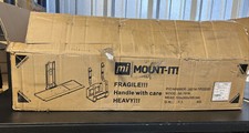 Mount-It Adjustable Monitor and Keyboard Wall Mount Up to 32" Black MI-7919