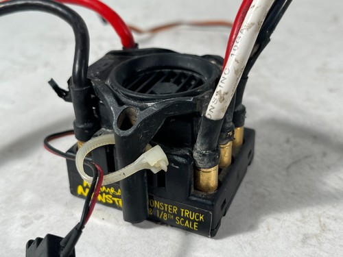 Castle Creations Mamba Monster 1/8 Scale Brushless Combo 2200Kv Losi Axial Arrma - Picture 5 of 18