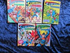 Supermann  5xTaschenbuch Ehapa Verlag 1976 bi...