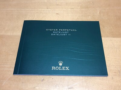 Folleto Booklet - ROLEX - Oyster Perpetual Datejust & Datejust II - Español