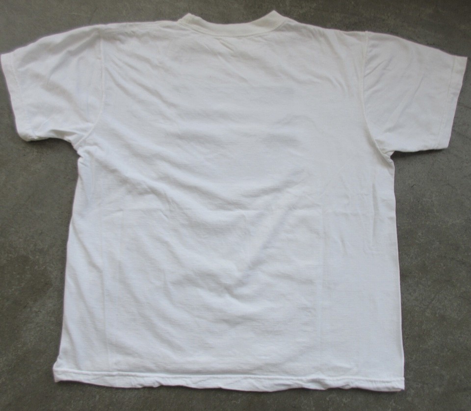 Vintage National Headache Foundation Art Tee Shirt NYC Rare 80s 90s USA