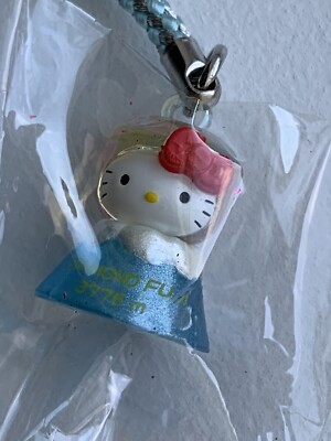 Hello Kitty Bag Charm (Japan, Fuji Mountain), Vintage, Cute, Accessories