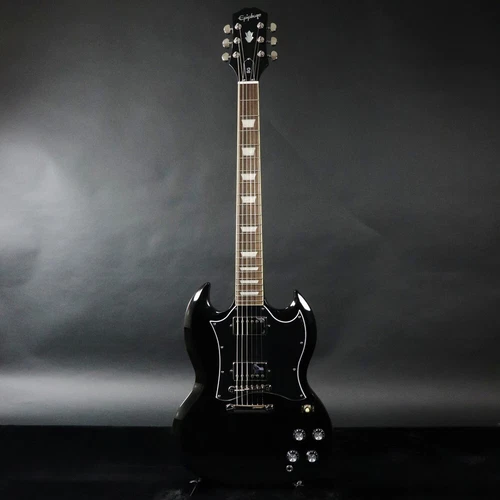 Epiphone / Inspired by Gibson SG Standard Ebony Electric Guitar