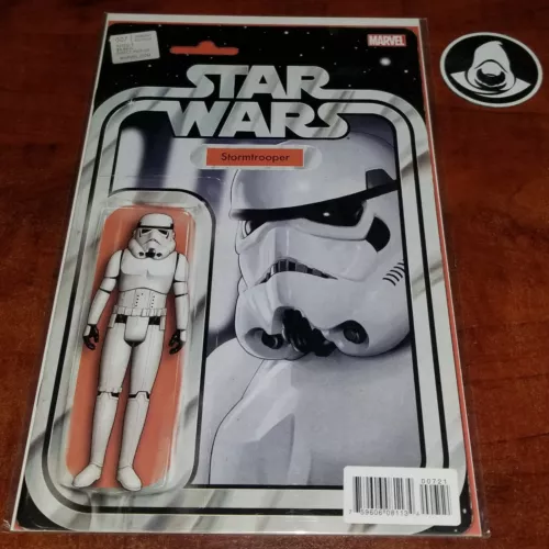 Star Wars (2015) #7, Action Figure variant cover (Stormtrooper), Marvel comic