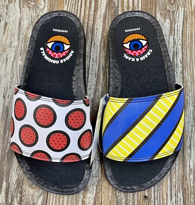 Adidas Adilette Boost Craig & Karl Multicolor Slides Sandals GY5351 Mens Size 5 