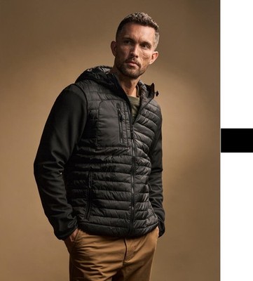 Herren Hooded Crossover Jacke Tee Jays wasserabweisend und atmungsaktiv 9628 NEU