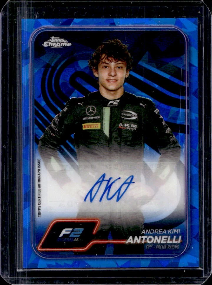 kimiページ Hobart Trading Card Co.'s 2024 Topps Chrome F1 Kimi Antonelli