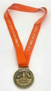 2013 NYC New York City MARATHON MEDAL