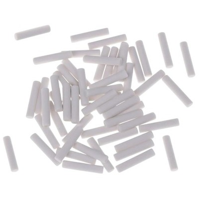 50 PCS White 5x25mm Rubber Eraser Refill Replacement Mechanical Pencil Sketch