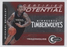2010-11 Totally Certified Certified Potential Red 51/99 Michael Beasley #9 0j6