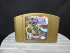The Legend of ZELDA: Majora's Mask N64 GOLD HOLOGRAPHIC Collector's Edition Rare