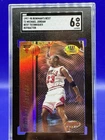 1997-98 Bowman's Best Techniques Refractor #T2 Michael Jordan SGC 6 Mint Bulls
