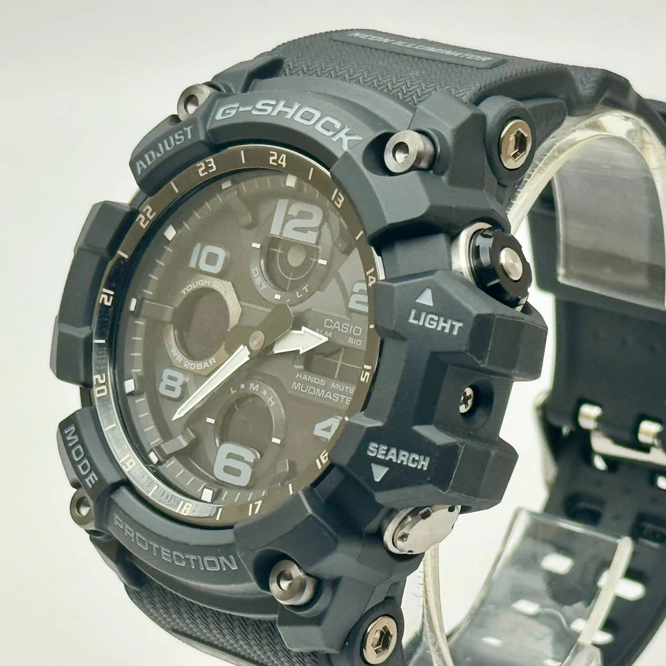 CASIO G-SHOCK GWG-100-1AJF Mudmaster Radio Solar Reloj Digital Analógico Negro - Imagen 4 de 4