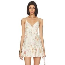 LoveShackFancy Maple Dress in Burnt Orange Size 10