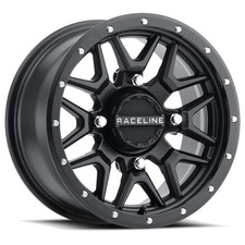 Raceline Krank Wheel - 14x7 - 5+2 Offset - 4/137 - Black - A94B-47037+10